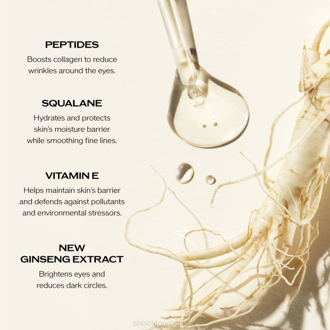 Shiseido crema para ojos suavizante de arrugas R8DB46 protección de la piel