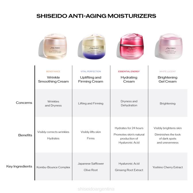 Shiseido crema edificante y reafirmante R8DB24 protección de la piel