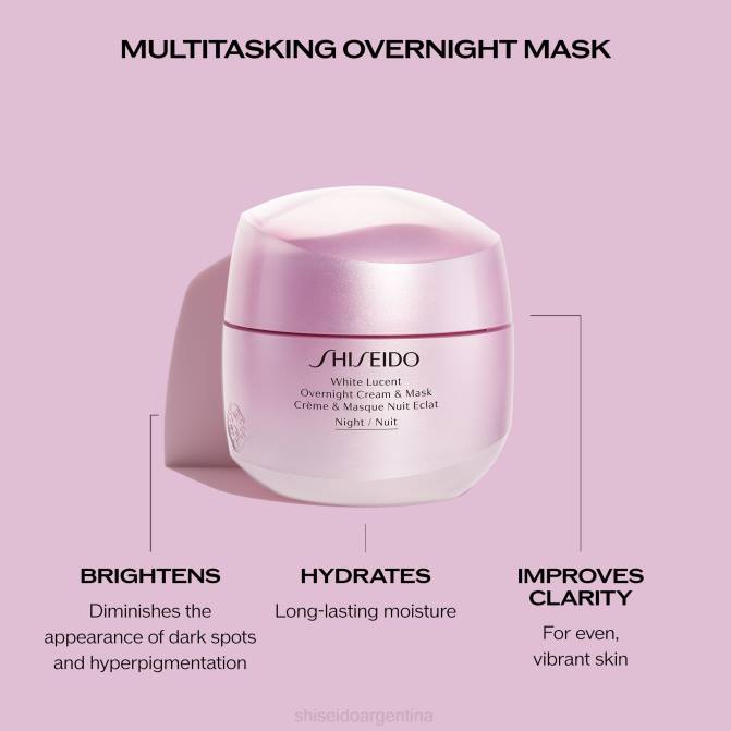 Shiseido crema y mascarilla de noche R8DB13 protección de la piel