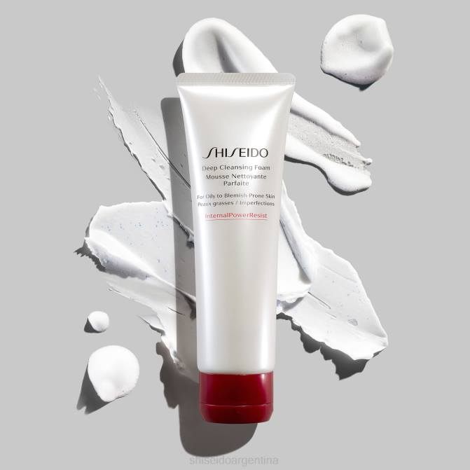 Shiseido espuma de limpieza profunda (para pieles grasas y propensas a imperfecciones) R8DB37 protección de la piel