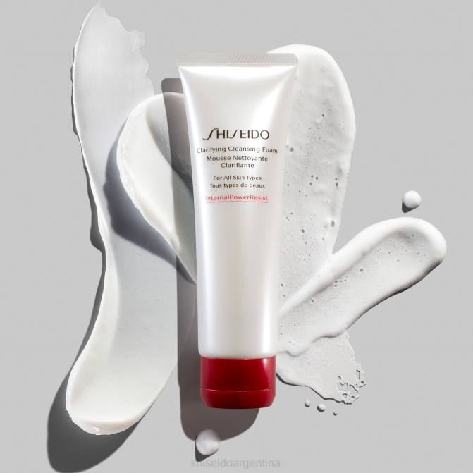 Shiseido espuma limpiadora clarificante (para todo tipo de piel) R8DB35 protección de la piel