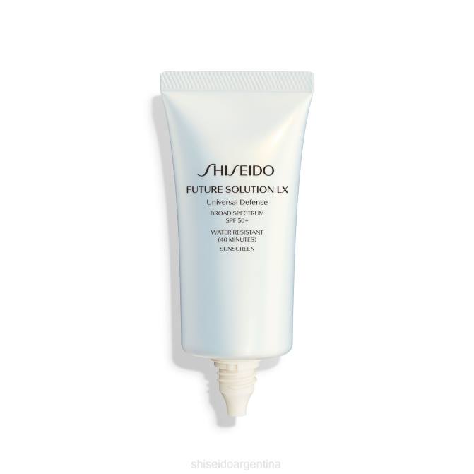 Shiseido Protector solar de amplio espectro spf 50+ de defensa universal R8DB92 protector solar