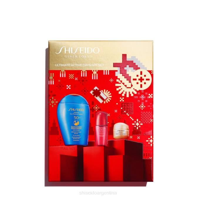 Shiseido conjunto de días activos spf R8DB89 protector solar